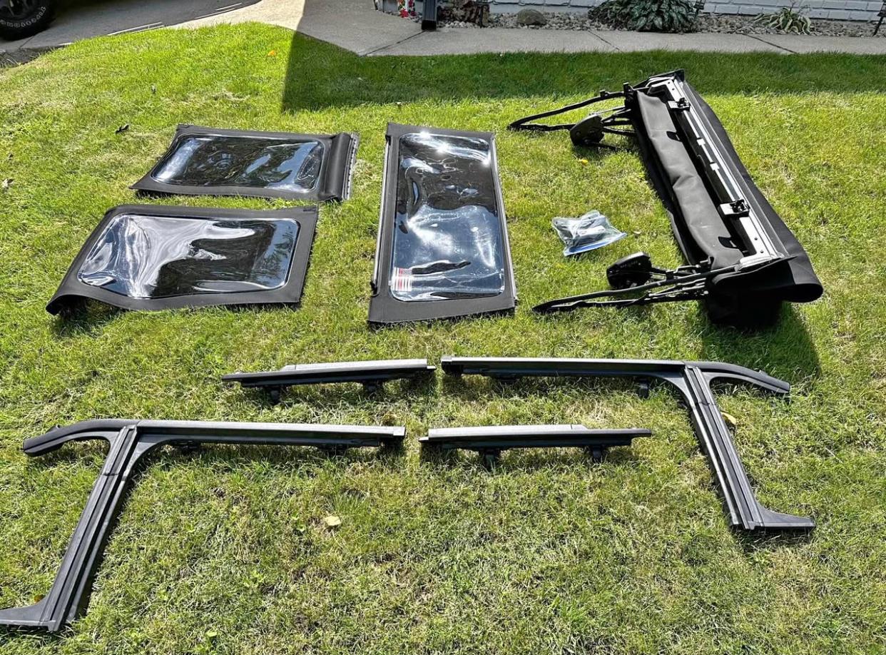 Jeep wrangler 2007-2018 4 doors soft top - Image 2